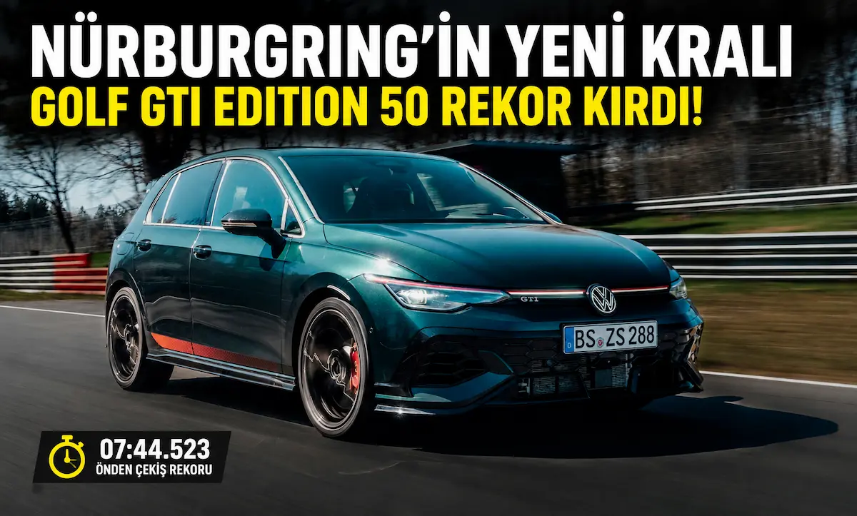 Golf GTI Edition 50 Nürburgring Rekor